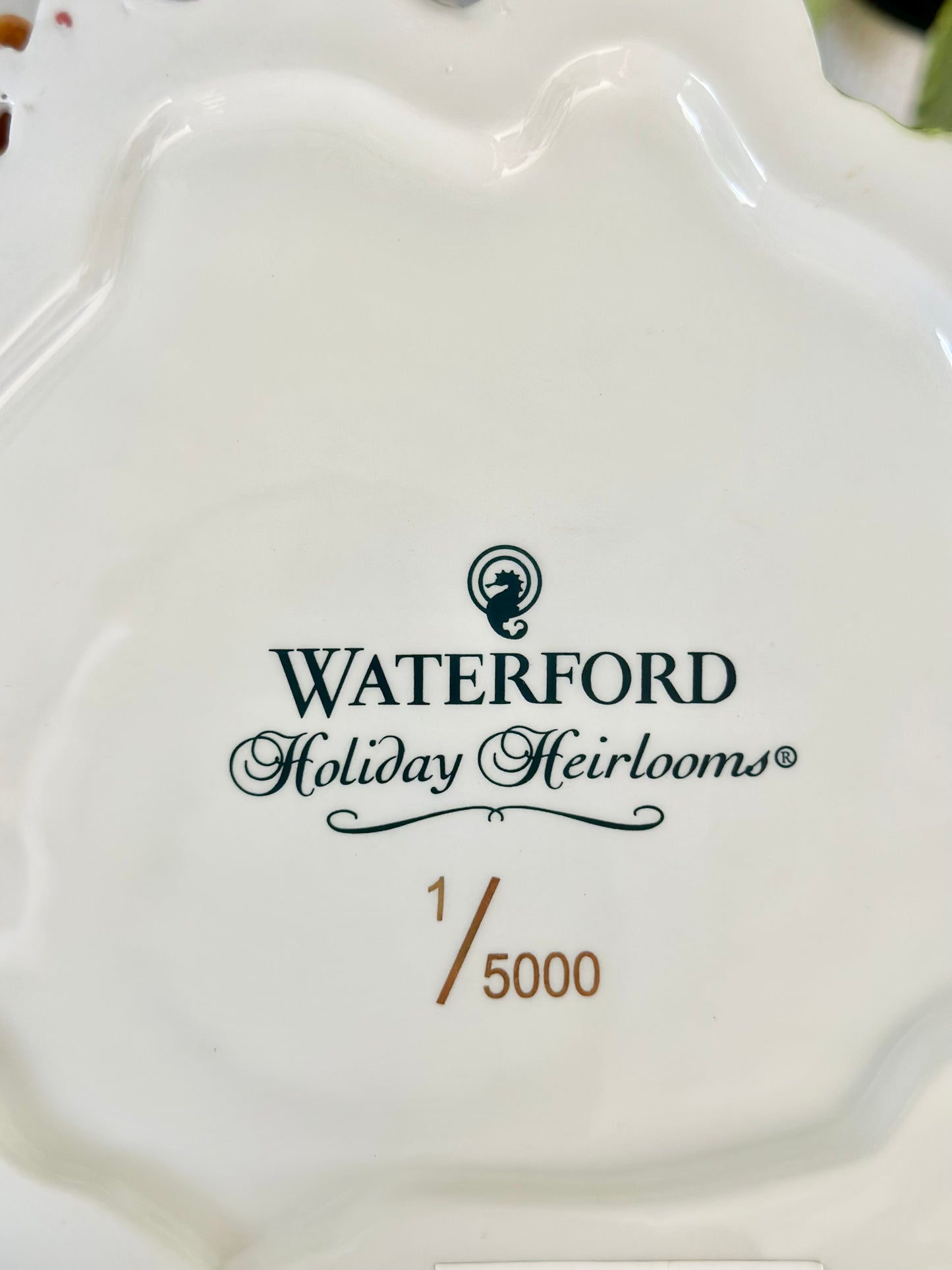 Waterford Christmas Tree Teapot