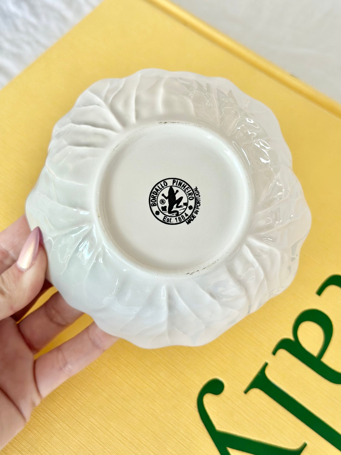 Bordallo Pinheiro Cabbage Bowl - Set of 2