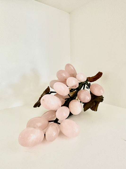 Pink Quartz Grape Cluster