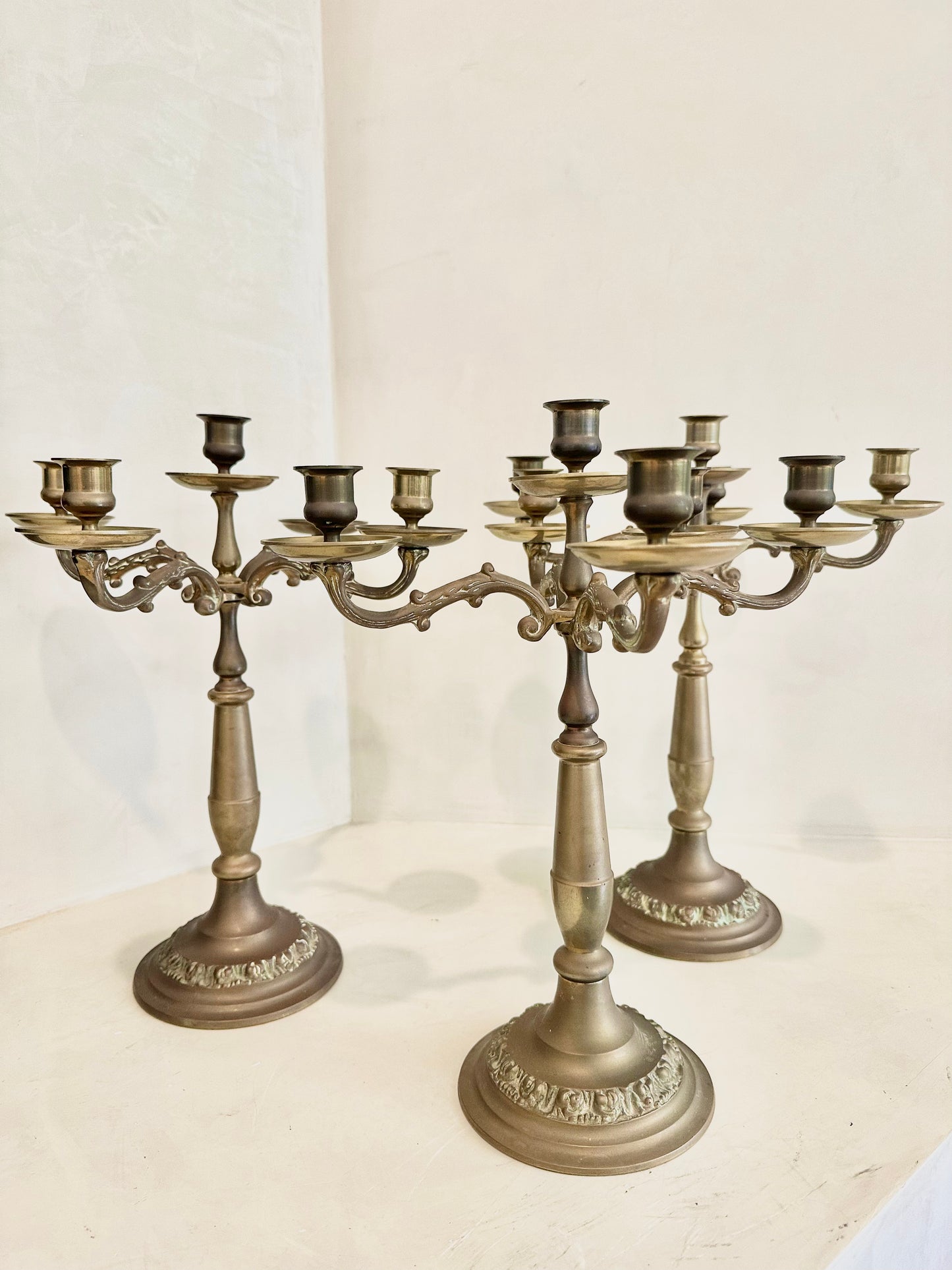 Brass Candelabras