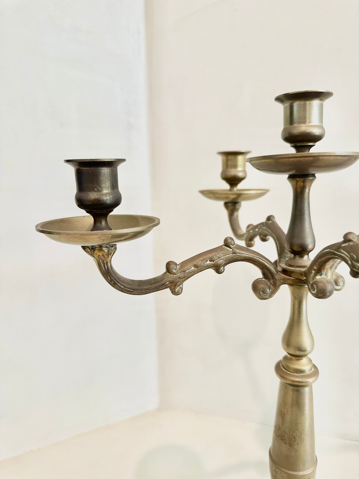 Brass Candelabras