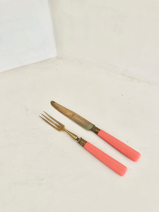 French Charcuterie Forks and Knives