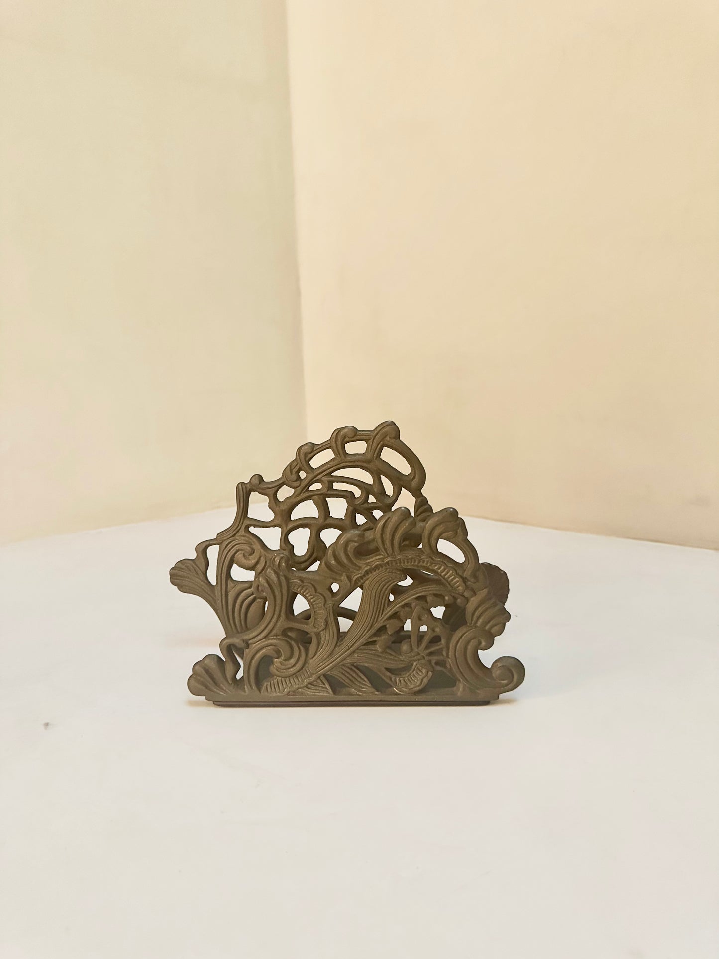 Brass Letter/Napkin Holder