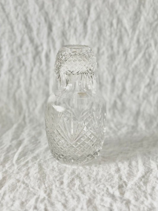 Cut Crystal Bedside Water Carafe