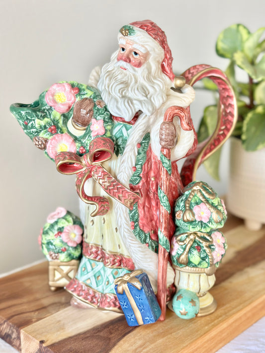 Fitz and Floyd Santa Pitcher