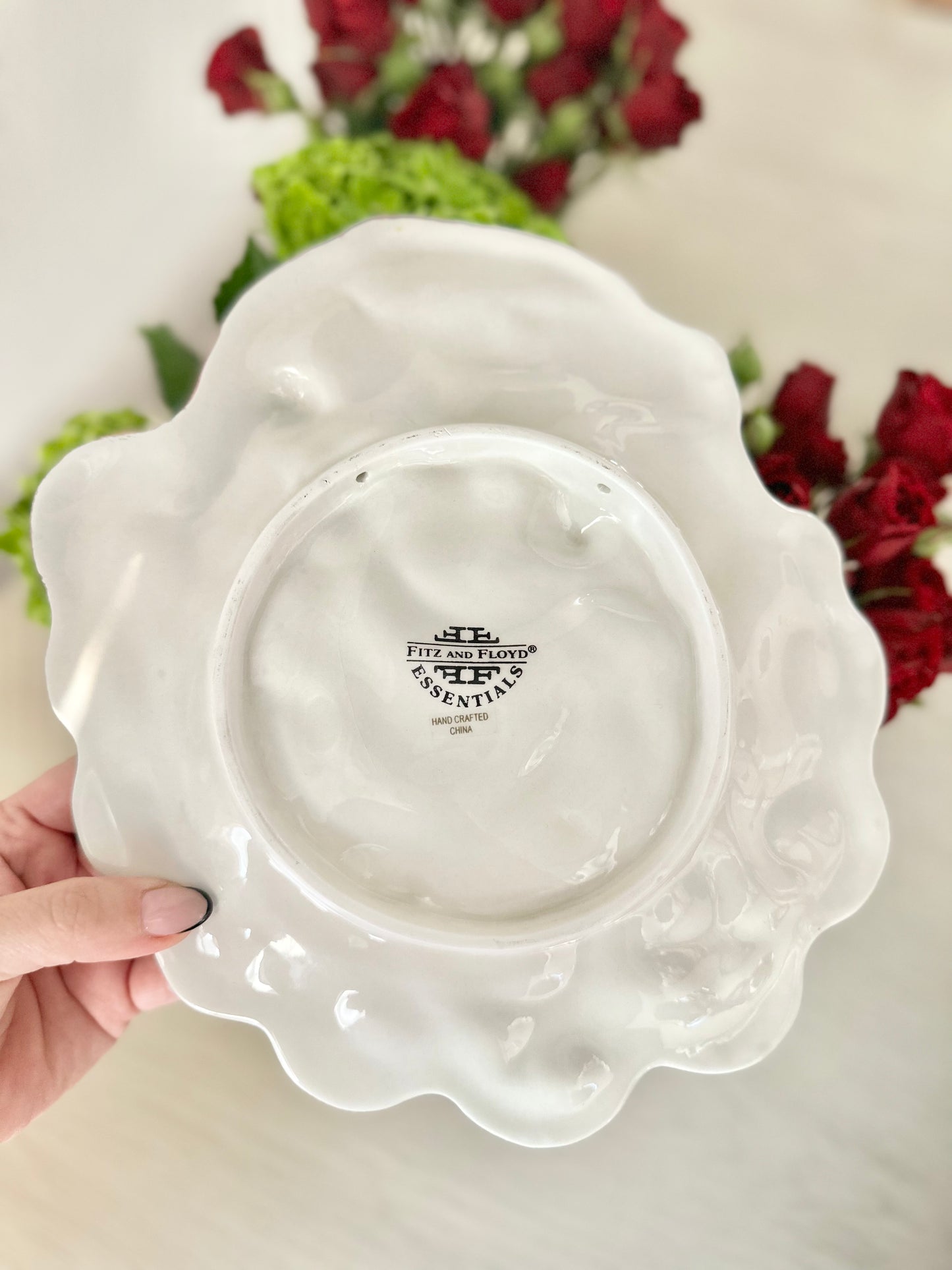 Fitz and Floyd Santa Plate