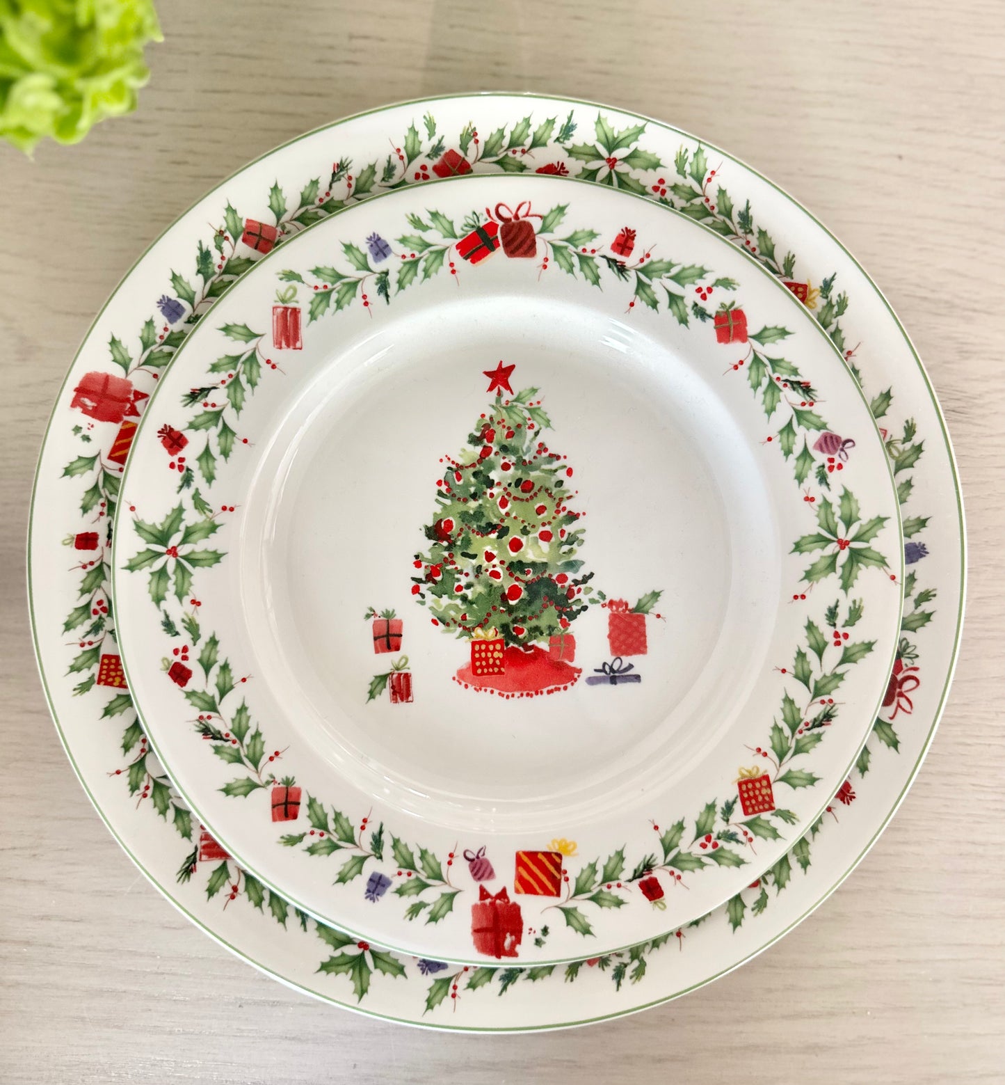 Lenox Christmas Tree Salad Plates