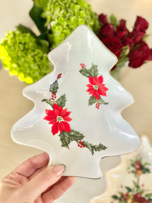 Lefton Christmas Tree Tray