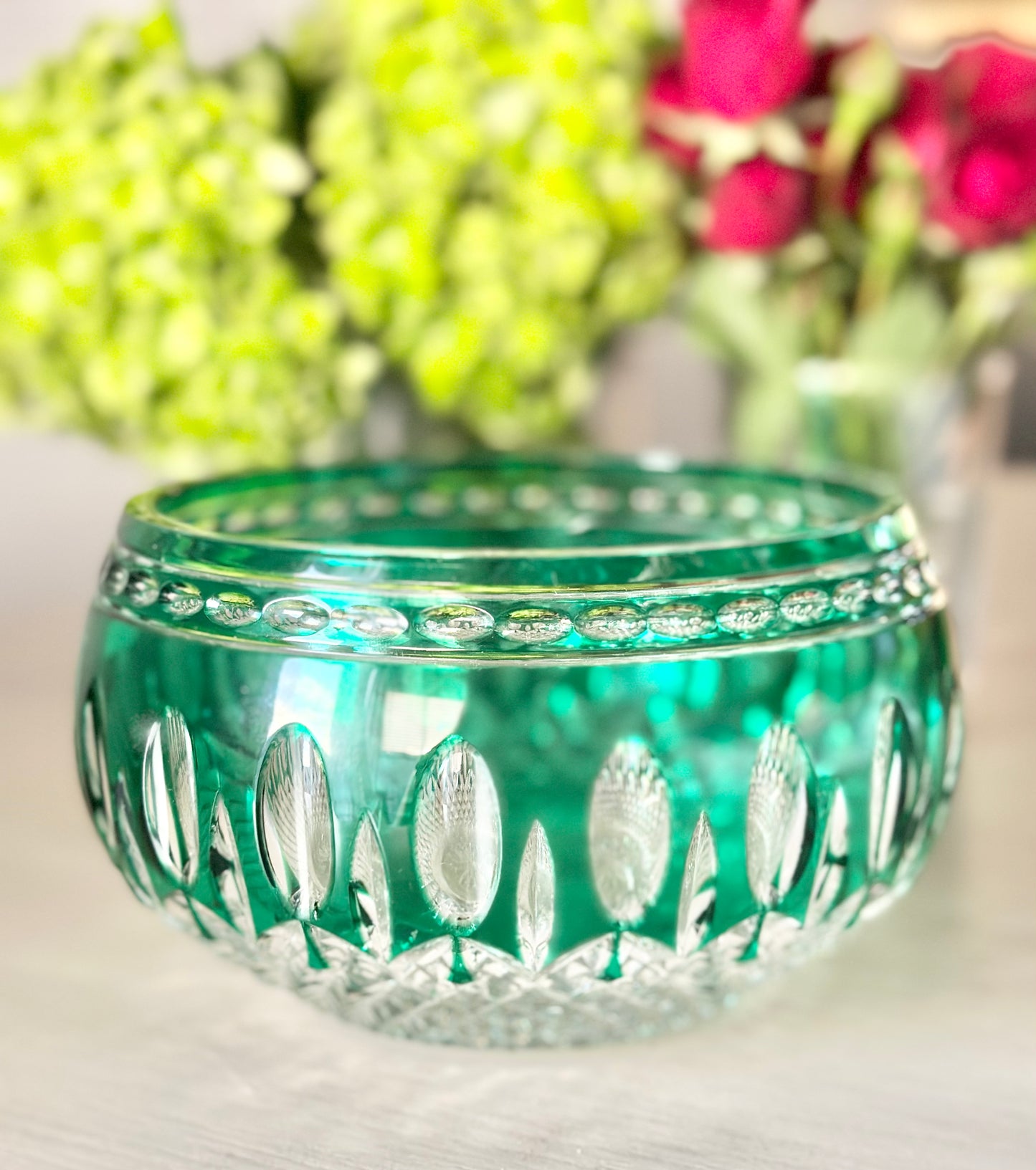 Clarendon Emerald Waterford Crystal Bowl