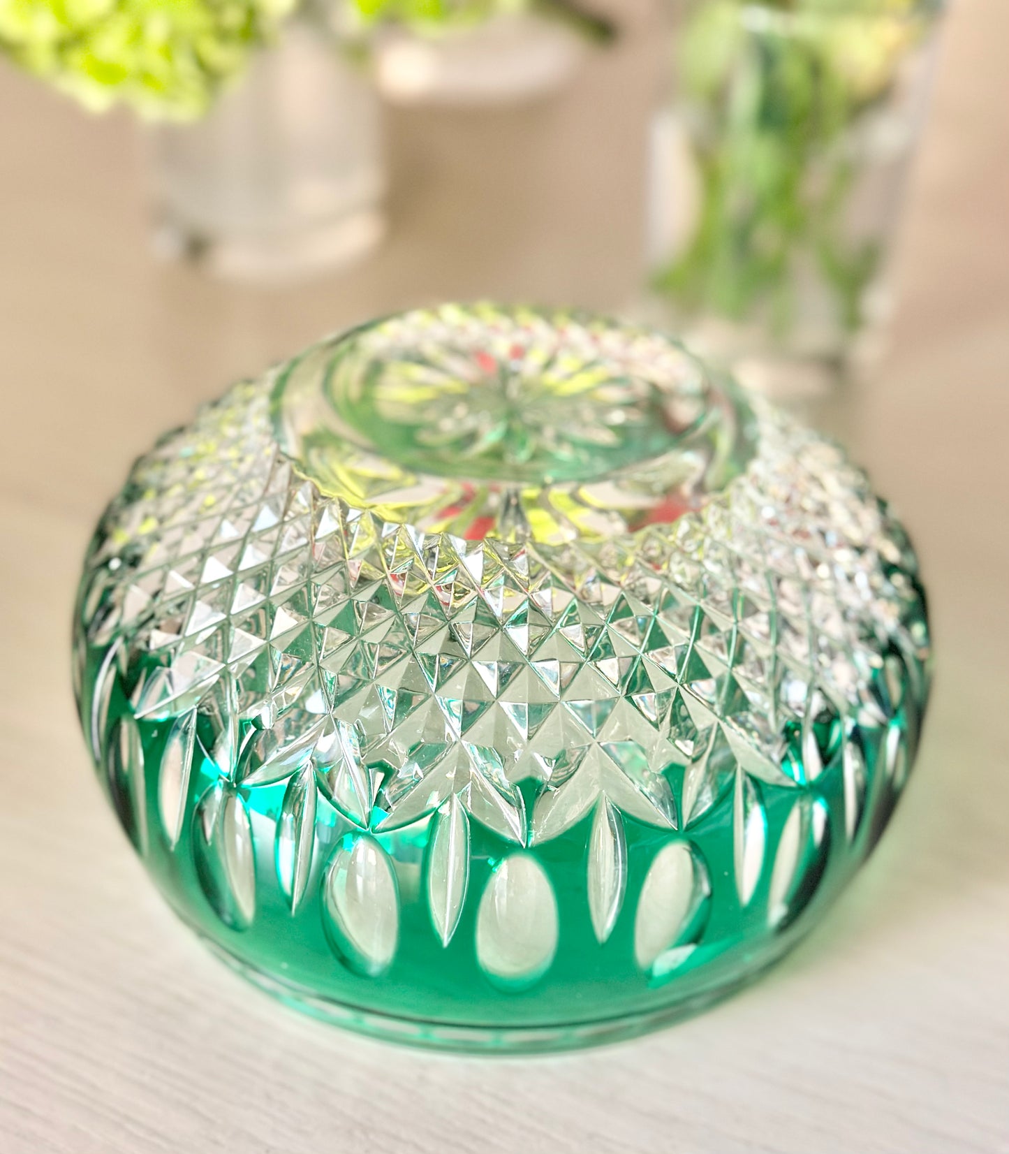 Clarendon Emerald Waterford Crystal Bowl