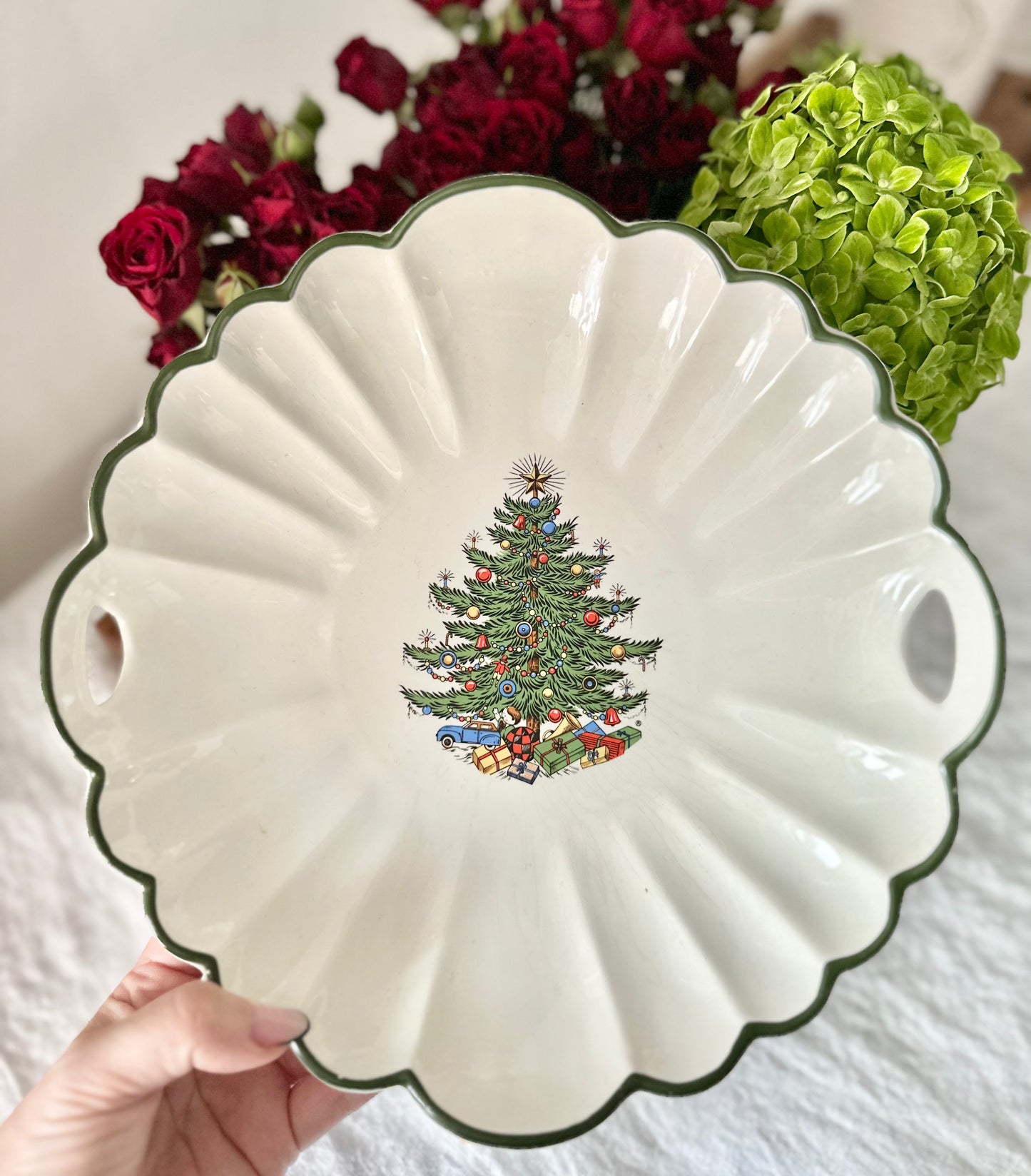 Culbertson Christmas Serving Plate