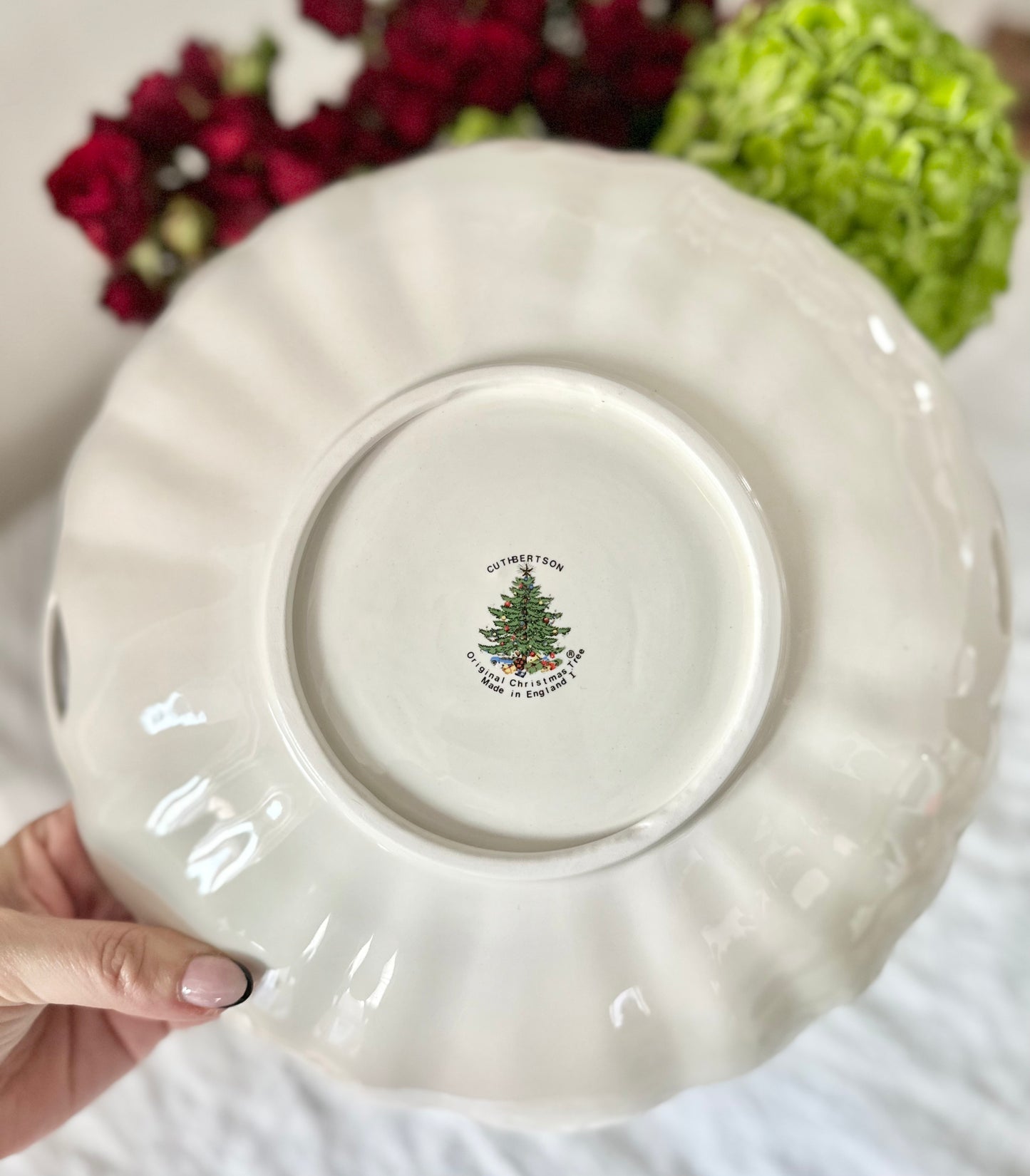 Culbertson Christmas Serving Plate