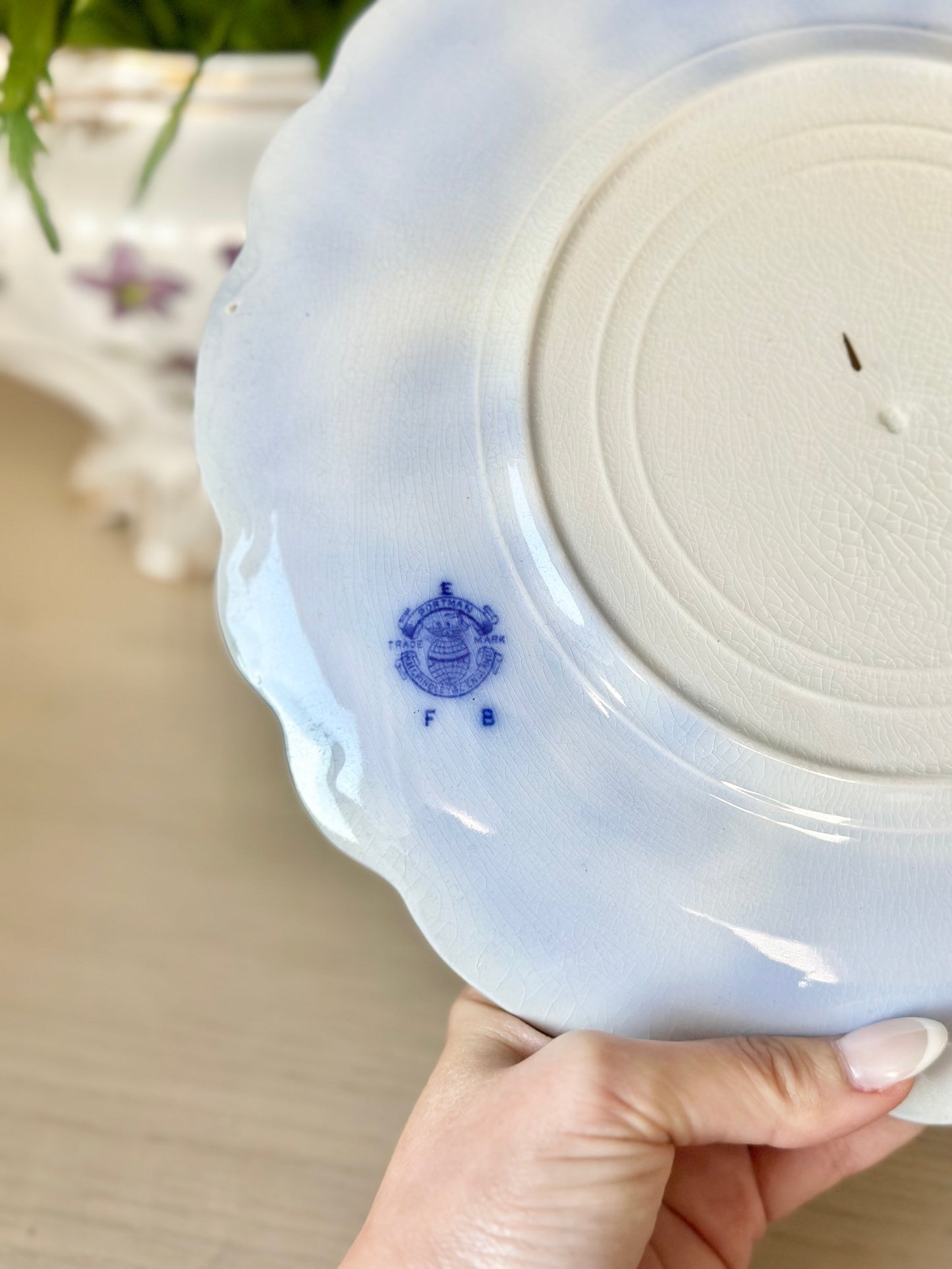 Portman Flow Blue Plate